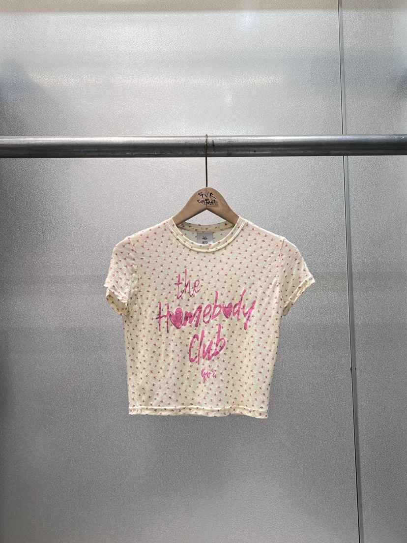 GVR COMPANY/RAWOO韓國直郵女士新品推薦26春夏人氣T恤GVR COMPANY/RAWOOT恤