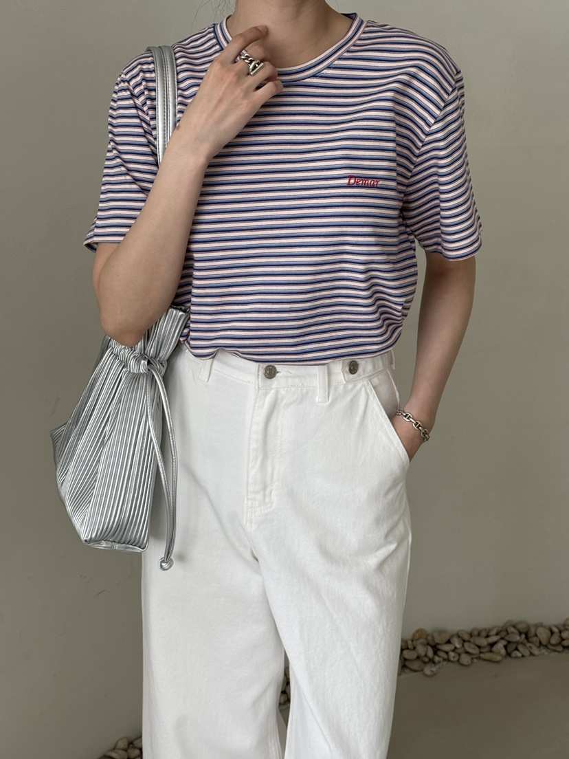 DEMAR韓國直郵女裝新款時尚26春夏休閑人氣職業熱賣推薦T恤DEMART恤