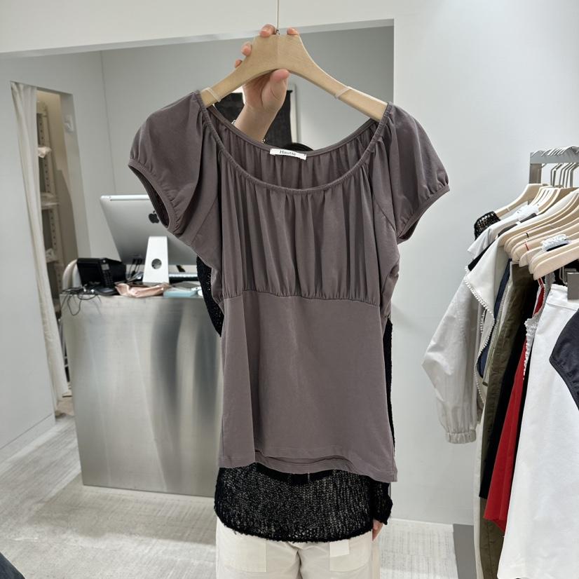 HAUTTE-P韓國直郵女裝新品休閑推薦職業熱賣時尚T恤柔軟HAUTTET恤