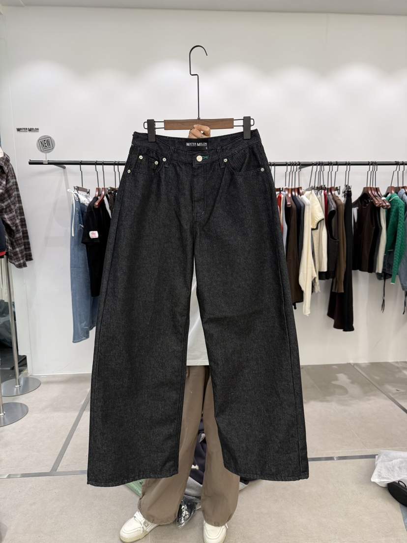 WATERMELON韓國東大門代購女士新款職業時尚26春夏休閑褲口袋WATER MELON休閑褲