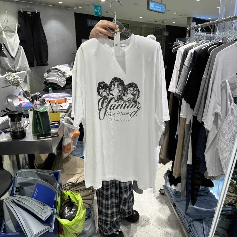 HERTZ-P韓國代購女裝新款26春夏推薦人氣休閑職業熱賣T恤HERTZ-PT恤