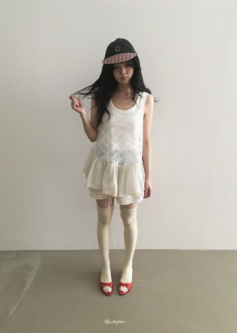 BY CHAPTER韓國直郵實拍女裝新品26春夏時尚連衣裙不含內搭BY Chapter連衣裙