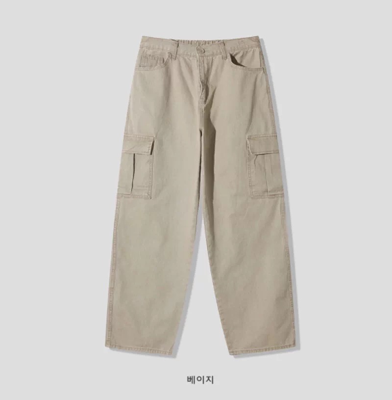 DUDE韓國東大門直郵女士新款熱賣推薦休閑褲男女同款口袋DUDE休閑褲