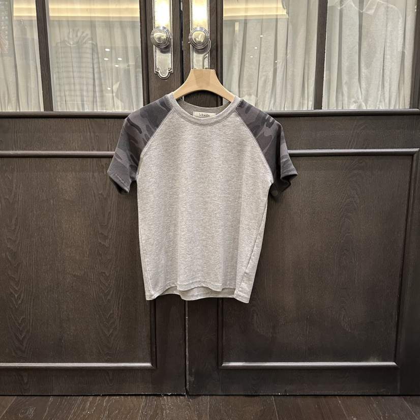 VIBELLE韓國直郵女裝新款休閑時尚26春夏熱賣推薦T恤迷彩VIBELLET恤
