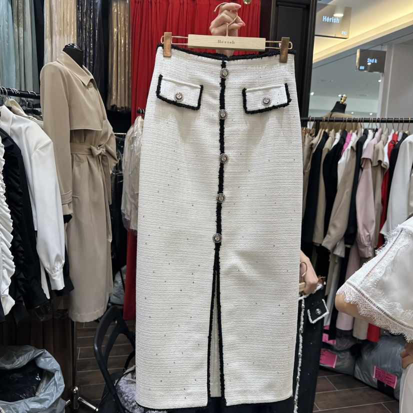 HERISH韓國直郵女士新品人氣職業推薦時尚休閑26春夏長裙Herish長裙