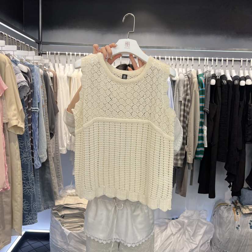 OUS/INCH-L韓國東大門代購女裝新品職業熱賣人氣吊帶背心OUS/INCH吊帶/背心