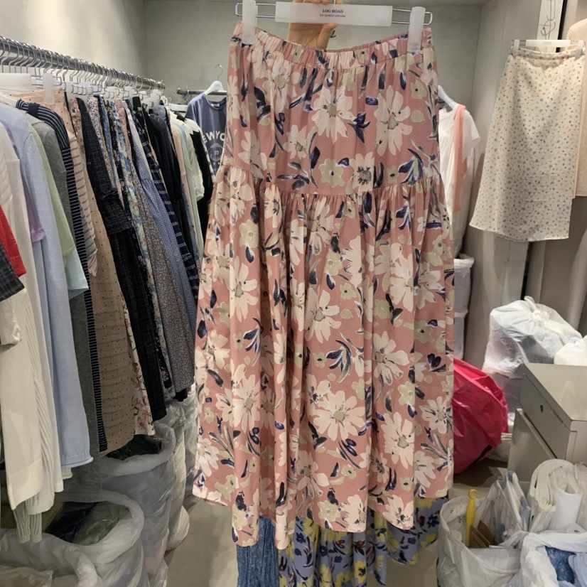 LOGROAD韓國代購女裝新品時尚推薦人氣休閑熱賣職業26春夏長裙LOG ROAD長裙