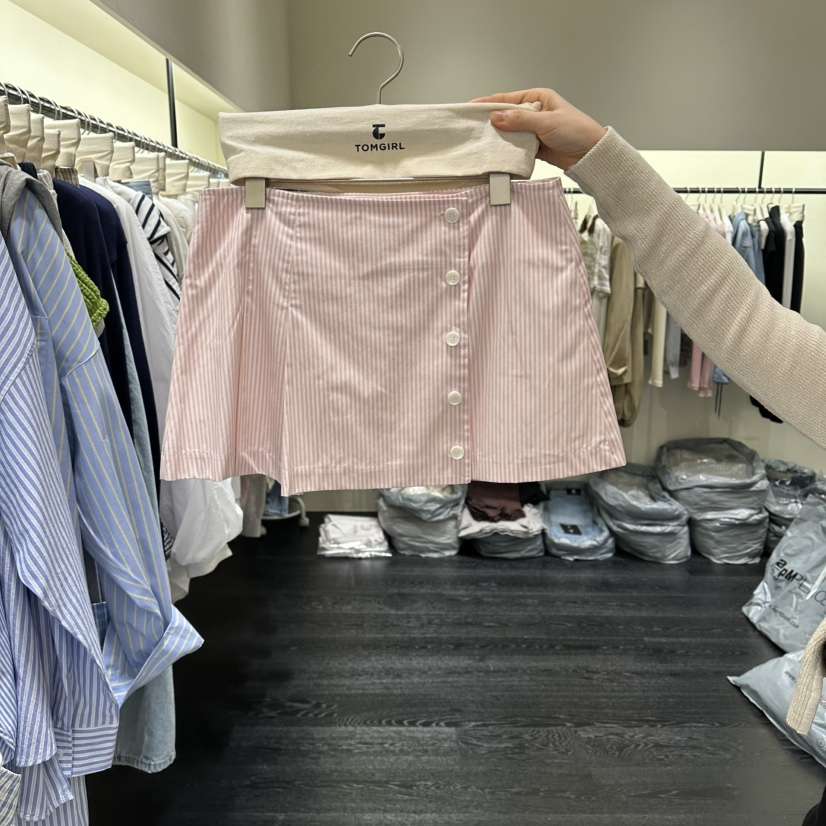 TOMGIRL韓國代購女士新品休閑時尚熱賣職業26春夏推薦短裙TOMGIRL短裙