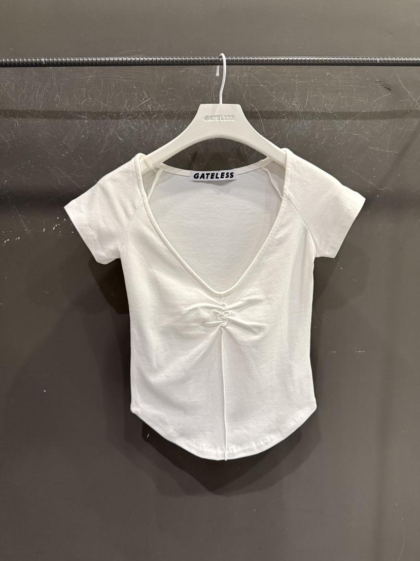 GATELESS韓國直郵女士新款休閑職業人氣時尚26春夏推薦T恤GATELESST恤