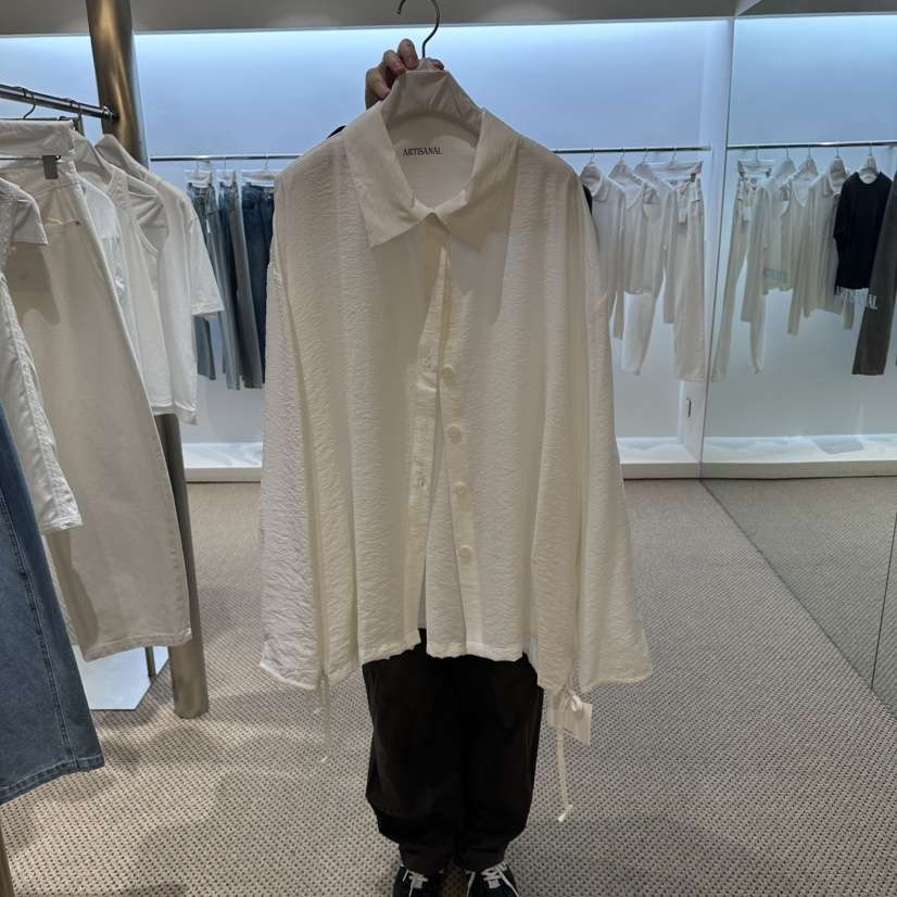 ARTISANAL韓國直郵女裝新品人氣推薦休閑時尚夾克透視褶皺ARTISANAL夾克