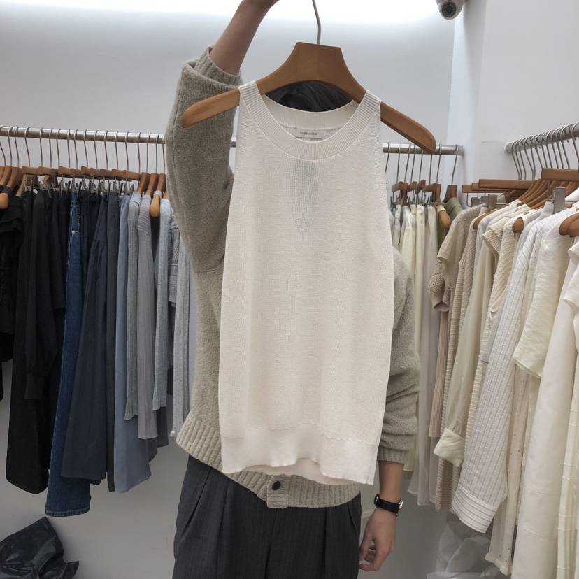 DRESS ROOM韓國直郵女士新品推薦休閑26春夏熱賣吊帶背心DRESS ROOM吊帶/背心