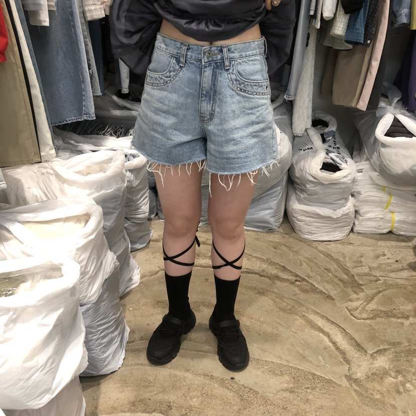 ALMOND PEPE韓國東大門代購女士新款職業休閑26春夏短褲ALMOND PEPE短褲