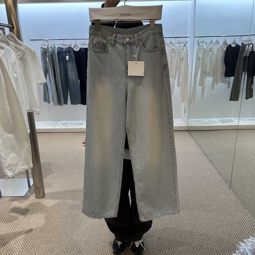 ARTISANAL韓國直郵實拍女士新款職業休閑26春夏牛仔褲破洞ARTISANAL牛仔褲