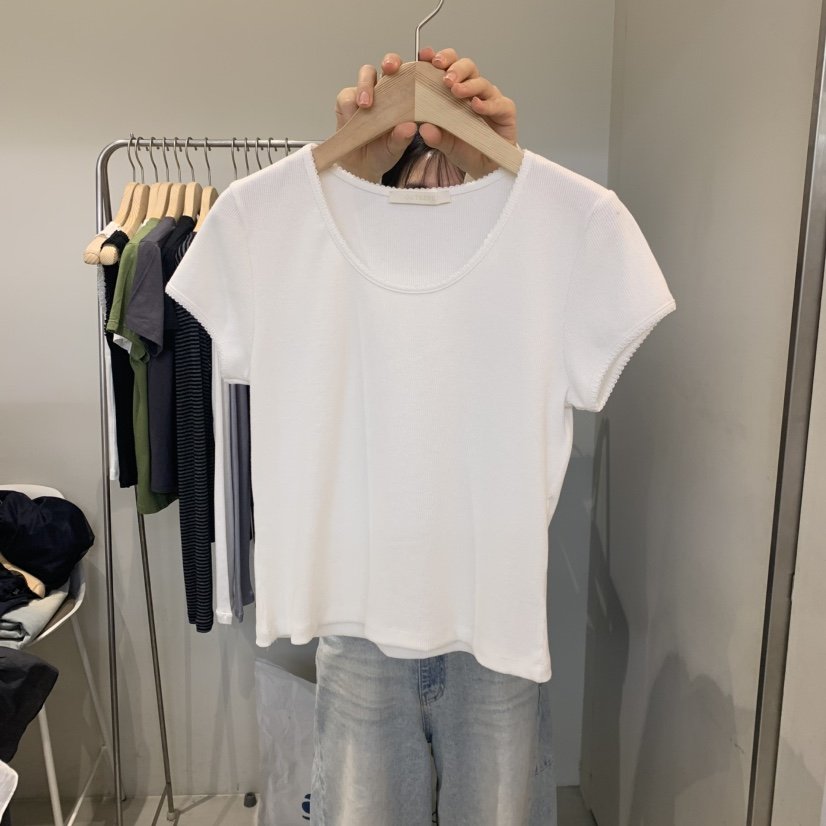 OUTRENE韓國東大門代購女裝新款熱賣人氣休閑職業26春夏T恤OUTRENET恤