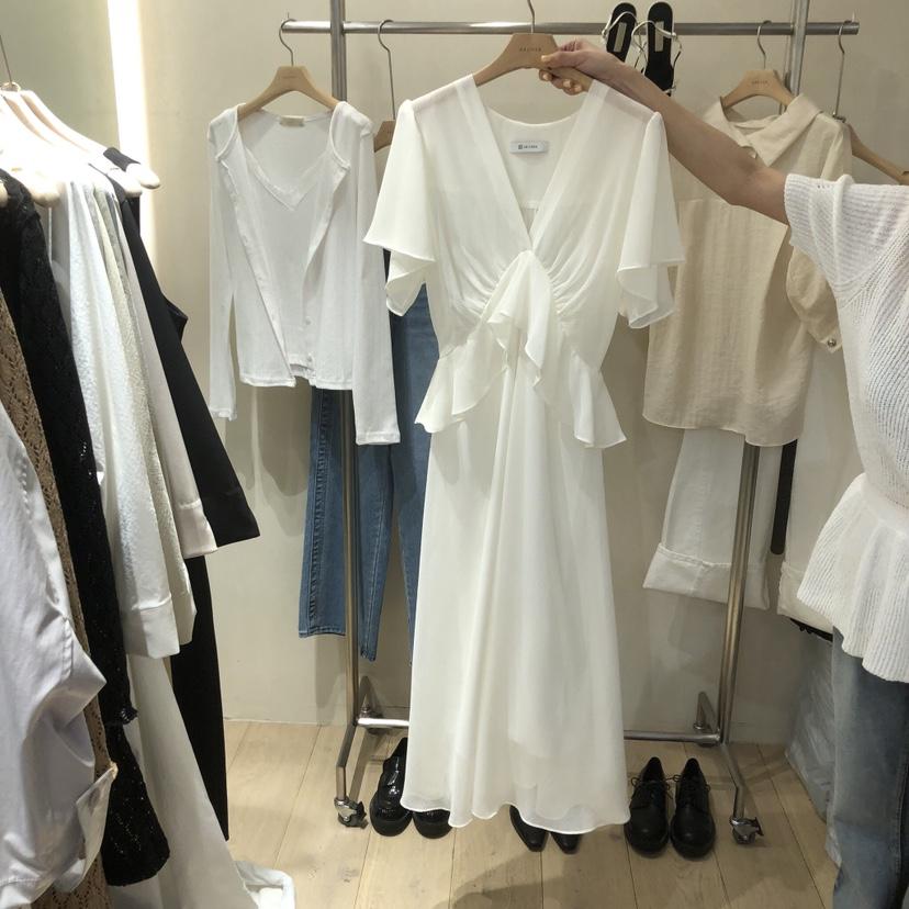 ARCHER韓國東大門代購女裝新品人氣熱賣休閑職業推薦連衣裙ARCHER連衣裙