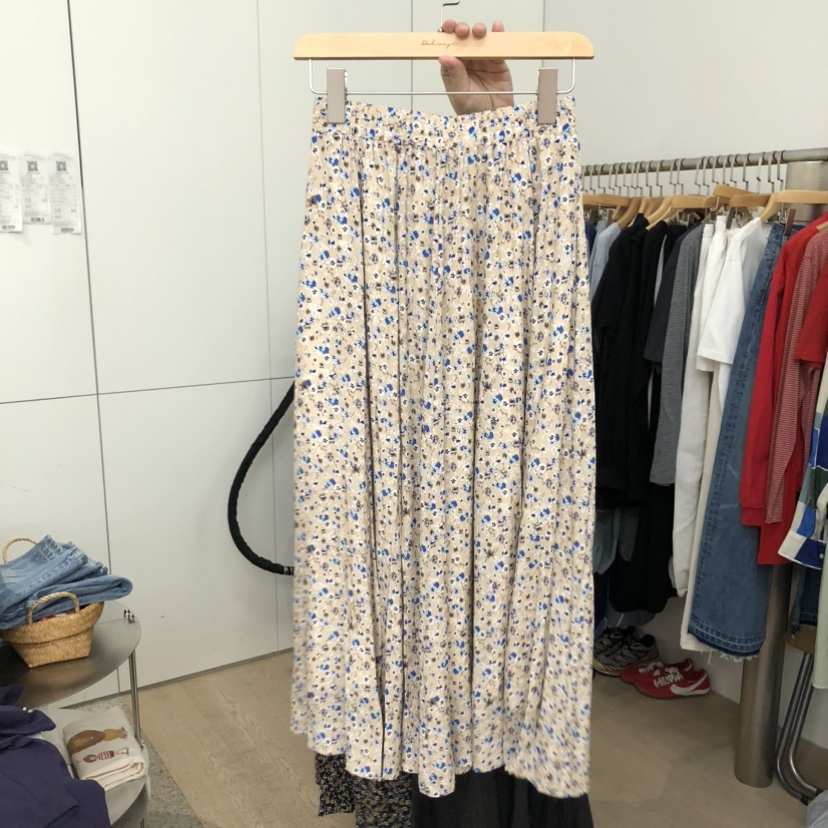 DOHWAJI韓國直郵實拍女裝新品熱賣人氣休閑職業26春夏長裙DOHWAJI長裙