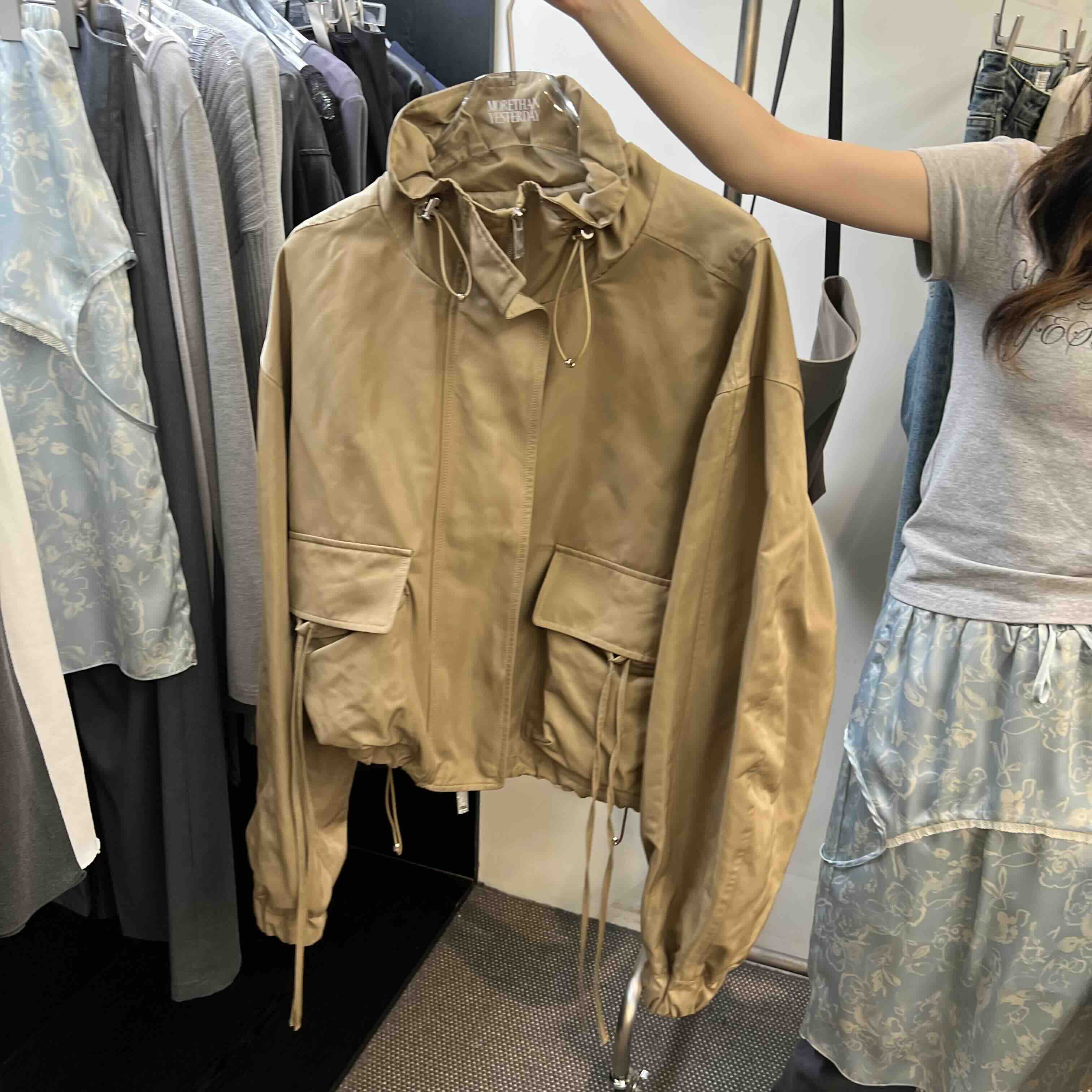 MORE THAN YESTERDAY/LOVE YOU SO MUCH韓國代購女士新款休閑夾克LYSM/MORE THAN YESTERDAY夾克