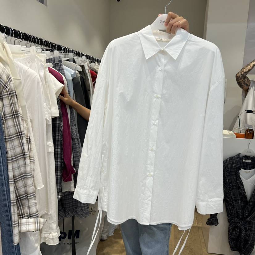 RUMIRU/AWEAR韓國直郵女士新品時尚人氣熱賣職業襯衫蕾絲衫awear/RUMIRU襯衫/蕾絲衫