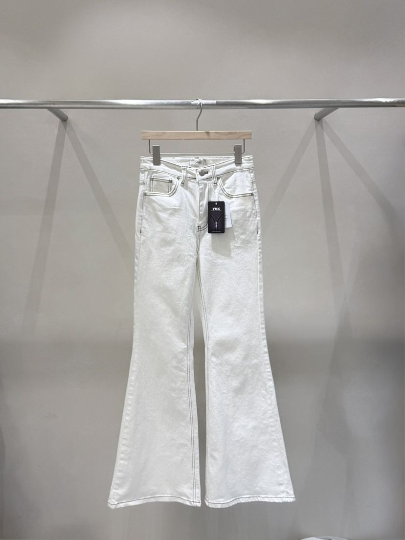 LAVIEU韓國直郵女士新品推薦26春夏熱賣真品休閑褲喇叭長款LAVIEU休閑褲