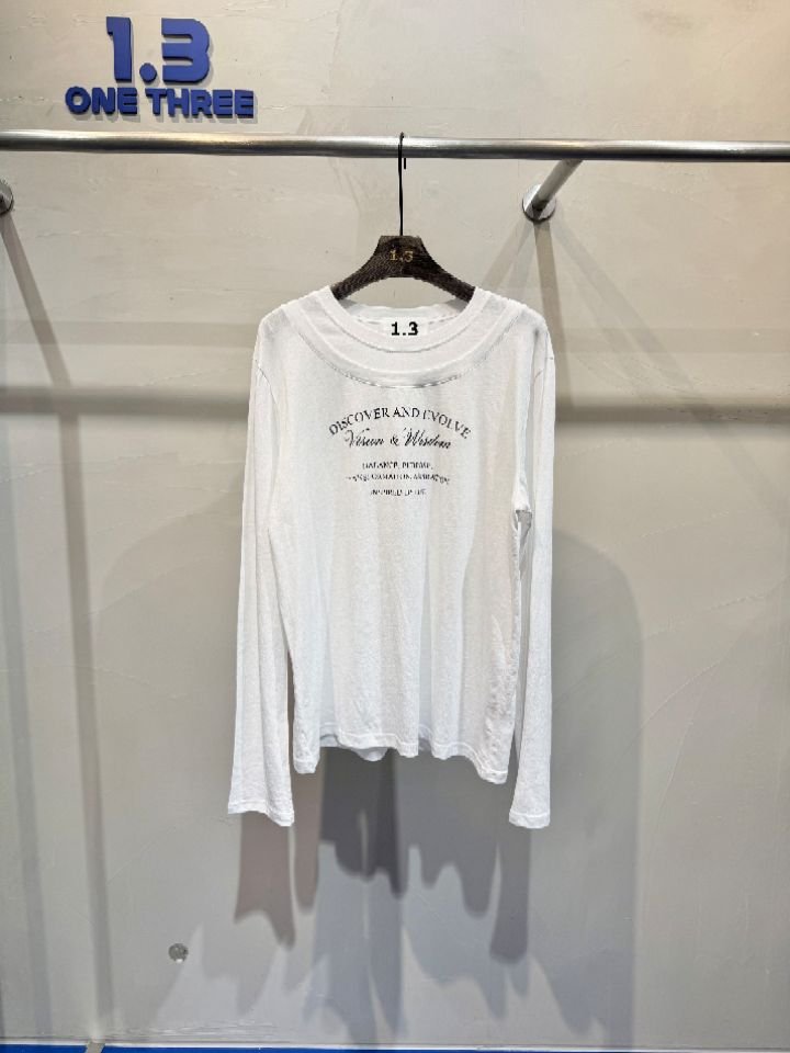 1.3韓國直郵女士新款時尚人氣熱賣休閑推薦職業真品長袖T恤1.3長袖T恤