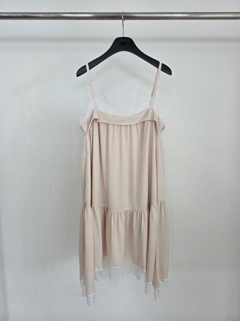 VERANDA韓國代購女士新品26春夏時尚推薦真品連衣裙蕾絲褶皺VERANDA連衣裙