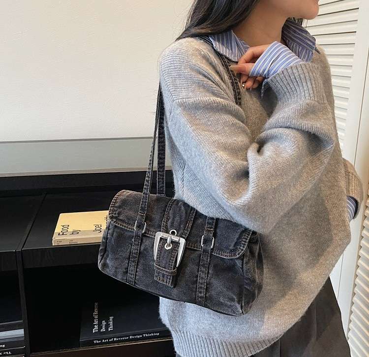 POSH BLUE東大門直郵女士新品休閑職業真品26春夏單肩斜跨包POSH BLUE單肩/斜跨包