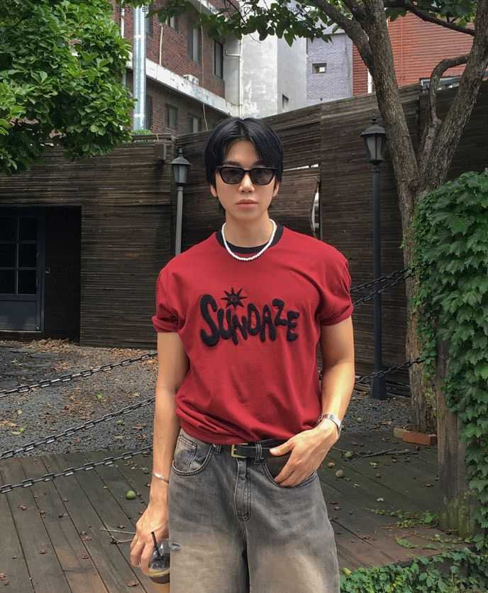 KALEIDOSCOPE東大門實拍女裝新款人氣推薦真品T恤男女同款KALEIDOSCOPET恤