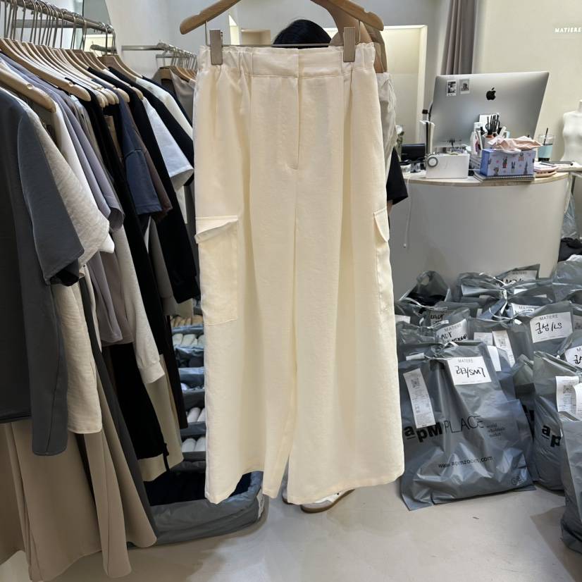 MATIERE東大門實拍女裝新品休閑真品時尚26春夏推薦休閑褲MATIERE休閑褲