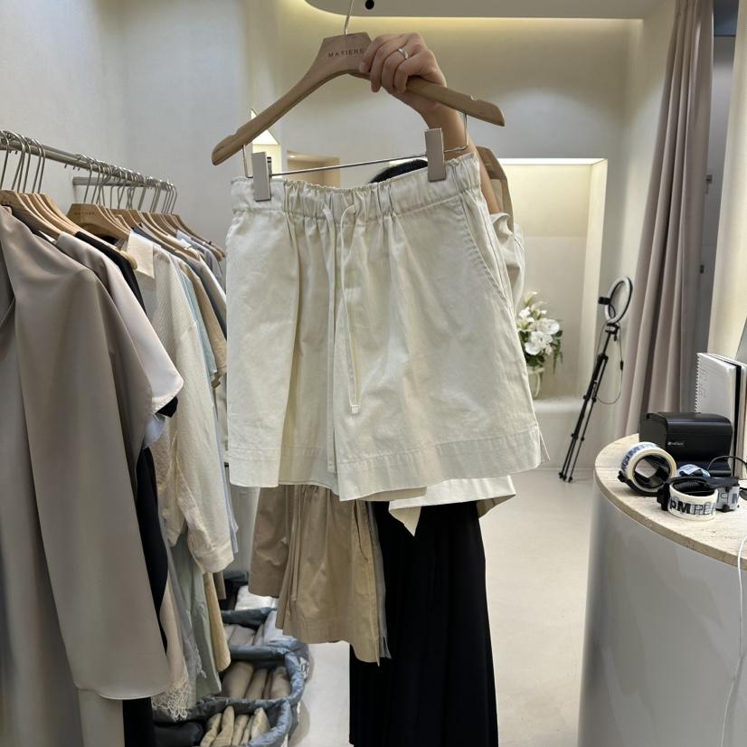 MATIERE韓國直郵女裝新款時尚26春夏休閑推薦真品職業短褲MATIERE短褲