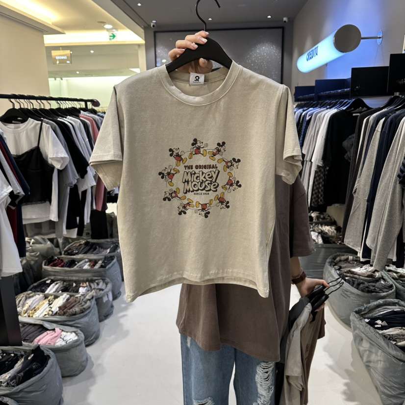 CREDITO韓國直郵實拍女士新品人氣職業時尚推薦休閑26春夏T恤CREDITOT恤