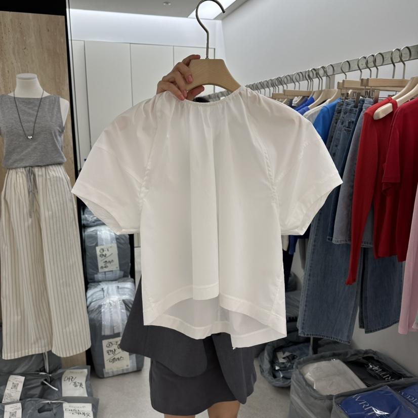 WRITTEN BY韓國東大門直郵女裝新品熱賣26春夏襯衫蕾絲衫WRITTEN BY襯衫/蕾絲衫