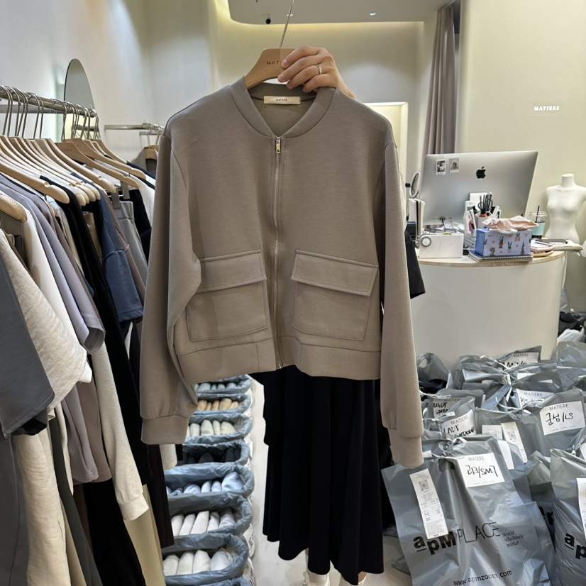 MATIERE韓國直郵女裝新款推薦26春夏熱賣休閑職業人氣夾克MATIERE夾克