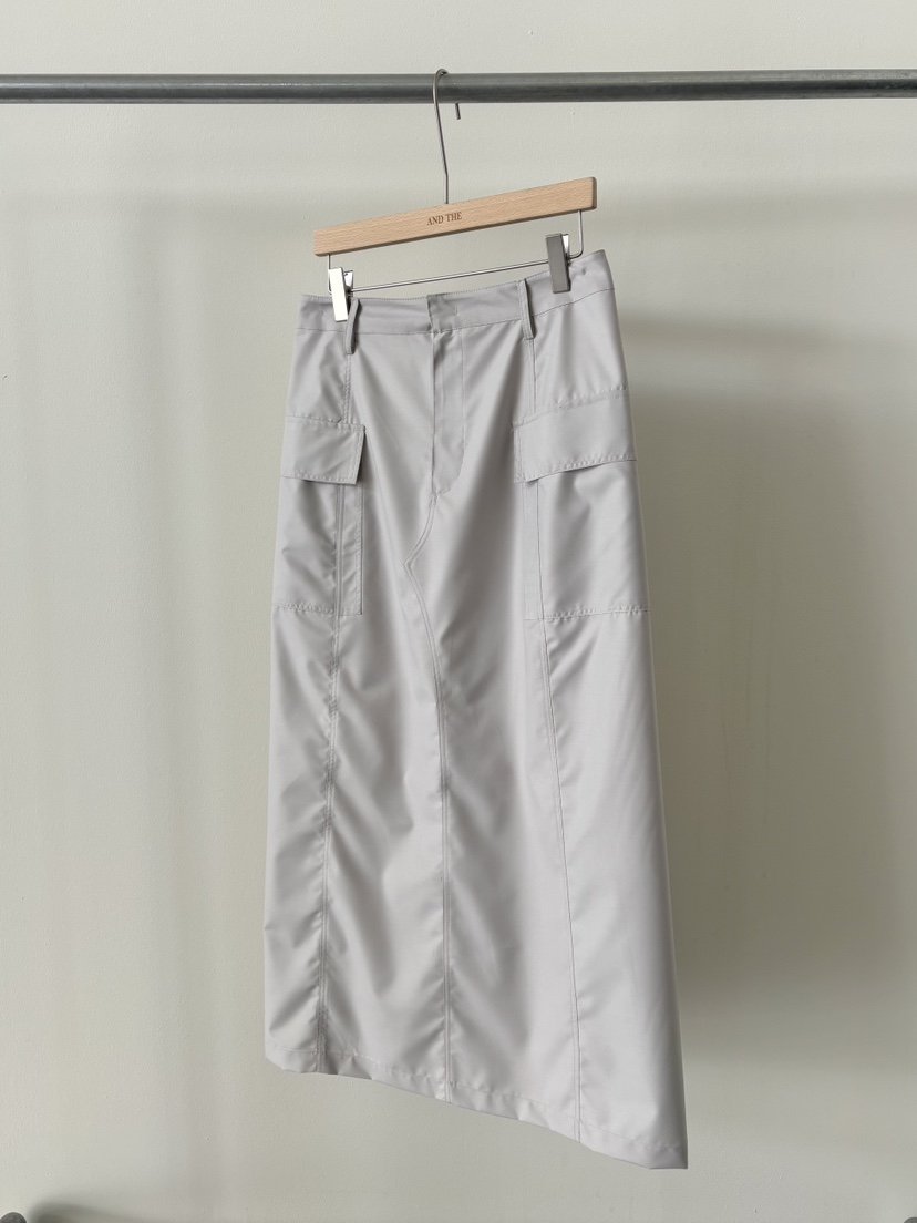 AND THE韓國直郵實拍女裝新品推薦熱賣26春夏人氣休閑長裙AND THE長裙