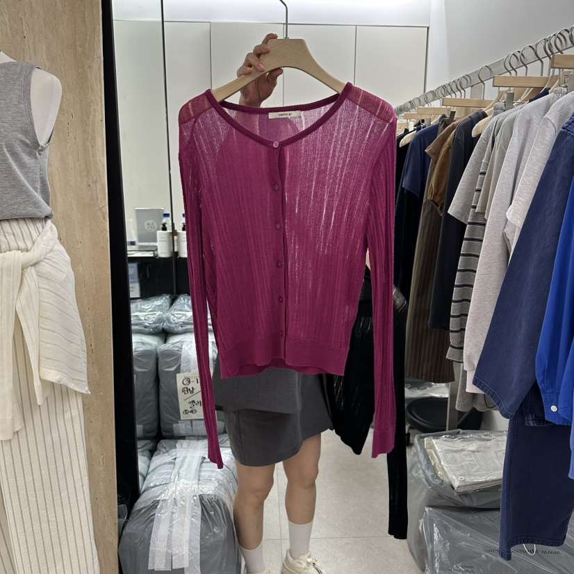 WRITTEN BY韓國東大門代購女裝新品26春夏針織衫不含內搭開衫WRITTEN BY針織衫