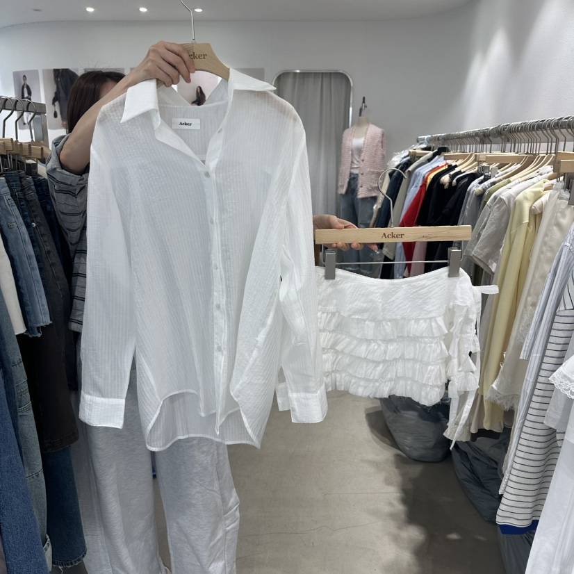 ACKER韓國直郵實拍女裝新品時尚26春夏人氣套裝兩件套套裝ACKER套裝