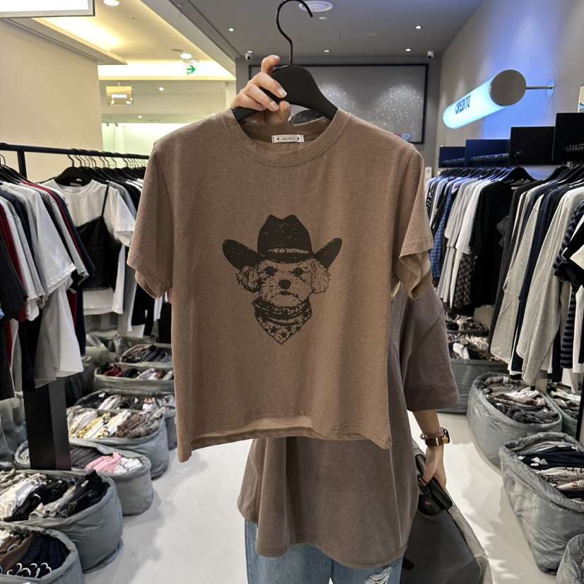 CREDITO韓國東大門代購女裝新品職業人氣時尚推薦熱賣T恤CREDITOT恤