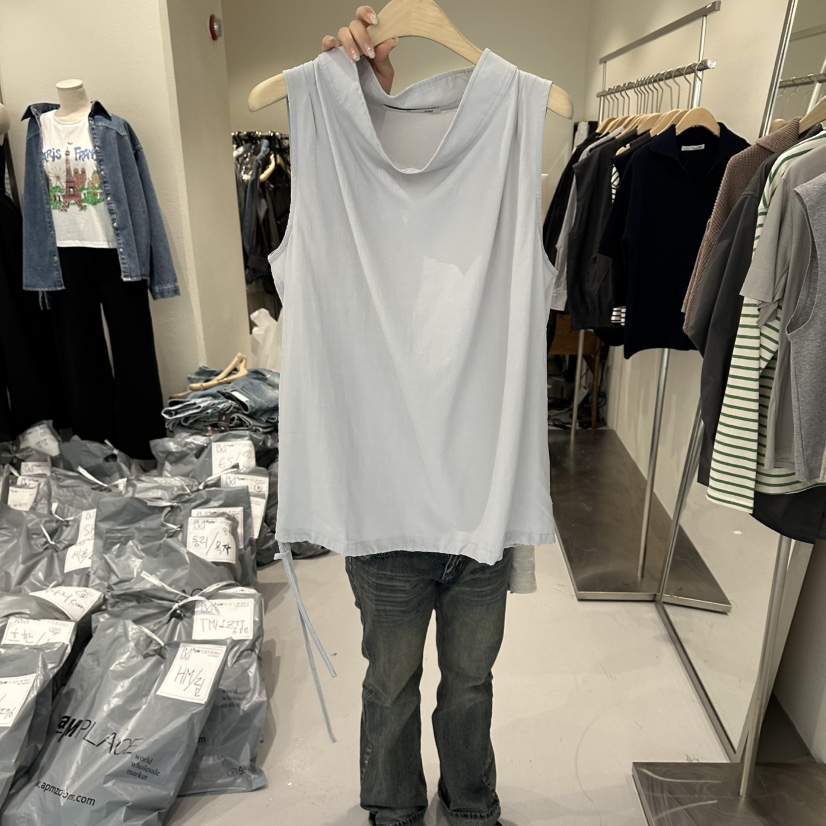 PLAMM韓國代購女裝新品休閑熱賣推薦26春夏人氣職業吊帶背心PLAMM吊帶/背心