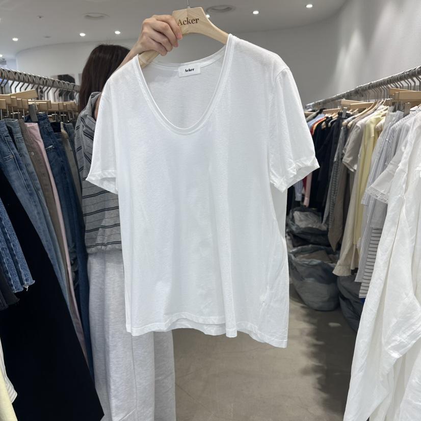 ACKER韓國東大門直郵女士新款熱賣職業26春夏人氣時尚T恤ACKERT恤