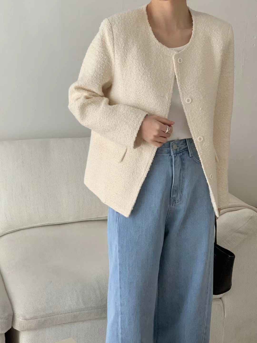 AN STAND韓國直郵女裝新品推薦26春夏時尚人氣熱賣休閑夾克AN STAND-2件起夾克