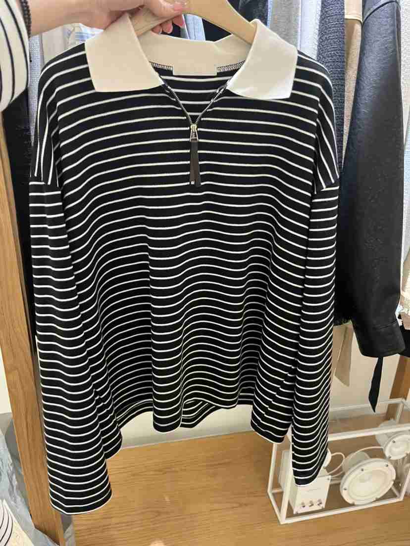 TIZZI韓國東大門代購女士新款推薦時尚26春夏人氣長袖T恤TIZZI長袖T恤