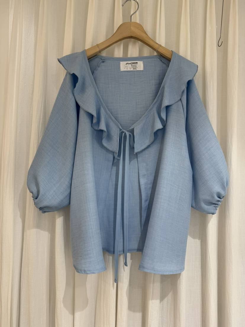 COKKIRI韓國代購女裝新款26春夏熱賣推薦人氣職業襯衫蕾絲衫COKKIRI襯衫/蕾絲衫