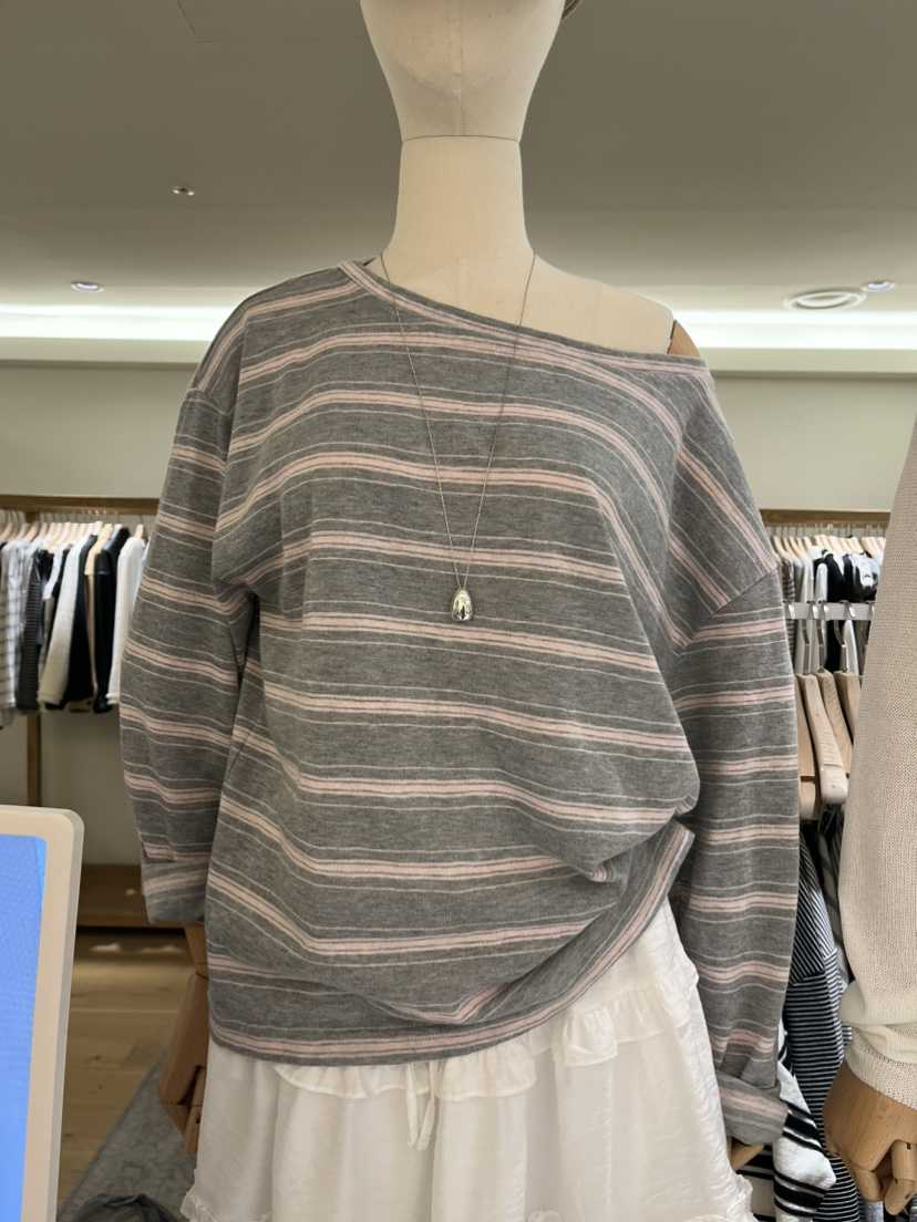 TIZZI韓國直郵實拍女士新款人氣時尚推薦26春夏熱賣長袖T恤TIZZI長袖T恤