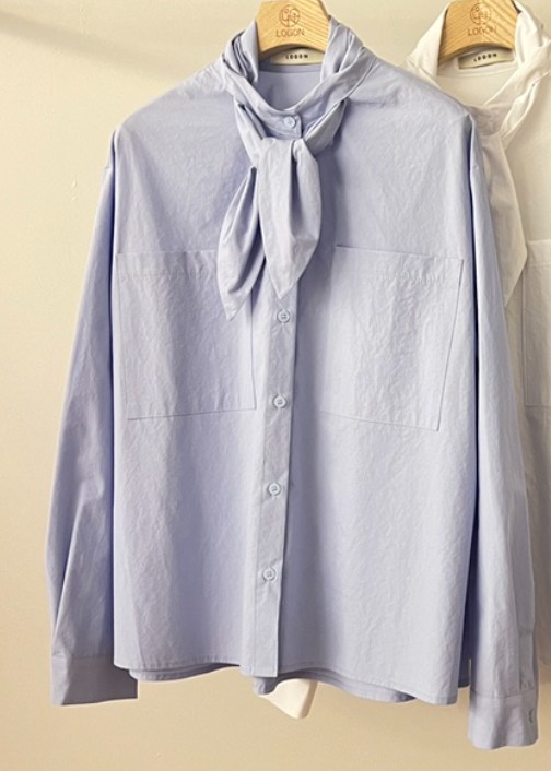 LOGON韓國東大門直郵女裝新品26春夏人氣職業熱賣襯衫蕾絲衫LOGON襯衫/蕾絲衫