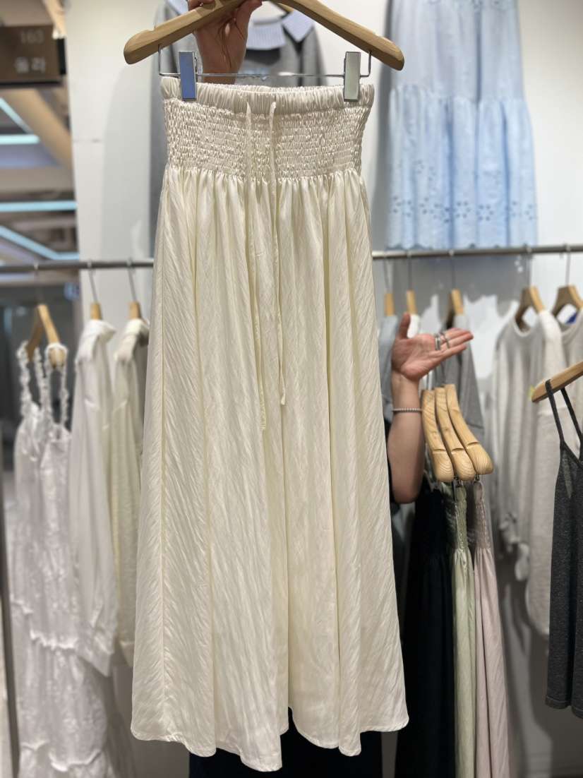 OLA韓國代購女裝新款人氣26春夏時尚推薦職業熱賣休閑長裙mellor/OLA長裙