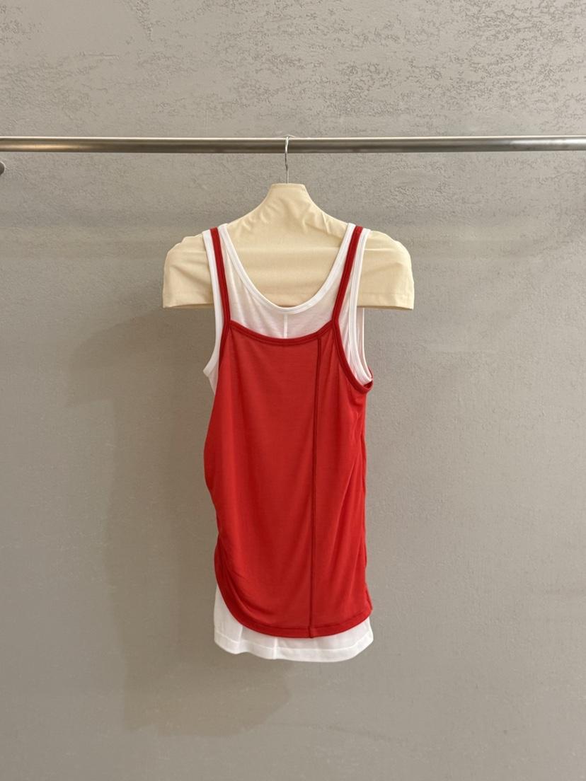 PLAYBUTTON-P韓國直郵實拍女士新品職業人氣吊帶背心假兩件PLAYBUTTON吊帶/背心