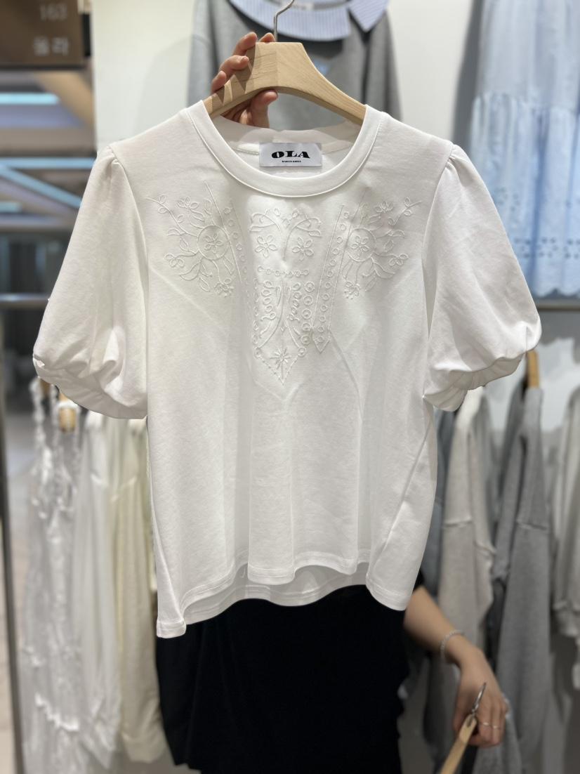 OLA韓國東大門代購女裝新款熱賣時尚休閑人氣職業推薦T恤mellor/OLAT恤