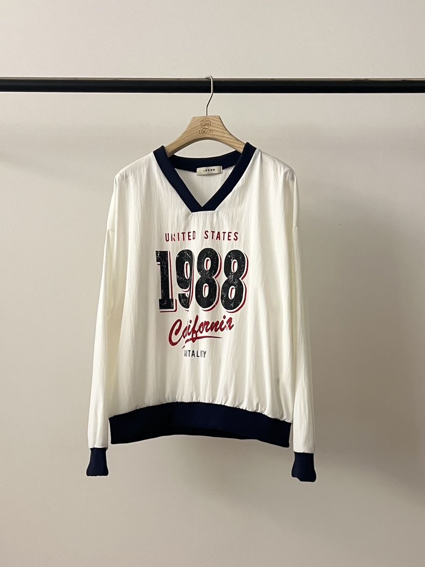 LOGON韓國東大門直郵女士新款休閑推薦時尚人氣26春夏衛衣LOGON衛衣