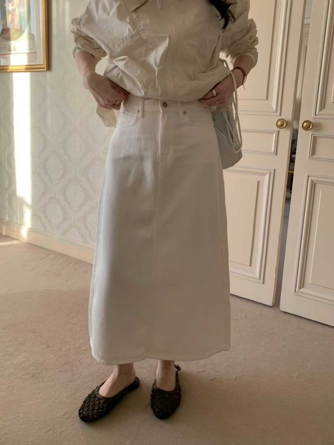 PYT-ot東大門代購女裝新款真品休閑職業人氣熱賣長裙柔軟pretty young thing長裙