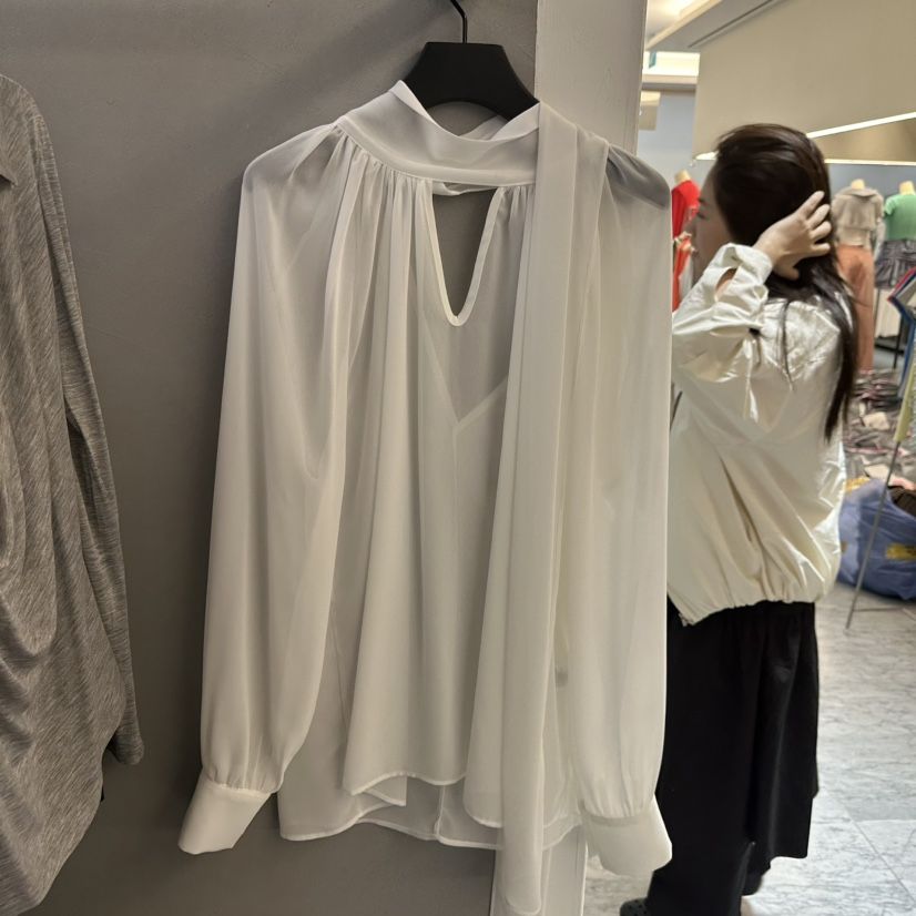 PROJECT WAVE-P韓國代購女裝新品職業人氣時尚襯衫蕾絲衫PROJECT WAVE襯衫/蕾絲衫