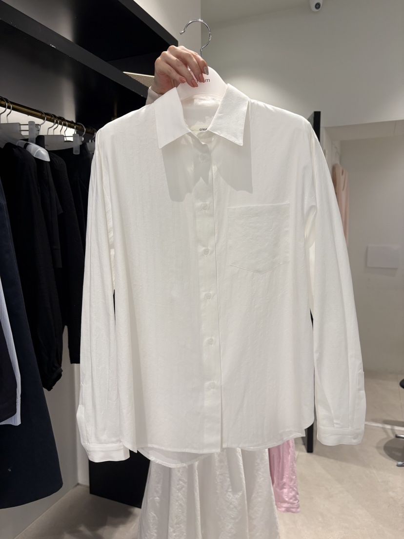 CREAM-P韓國代購女士新品推薦熱賣人氣26春夏襯衫蕾絲衫CREAM-P襯衫/蕾絲衫